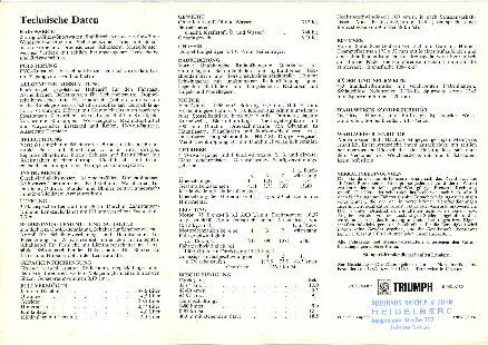 Triumph- Spitfire MK III (Rückseite)